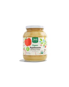 365 by Whole Foods Market Organic Unsweetened Apple Sauce 24 Ounce