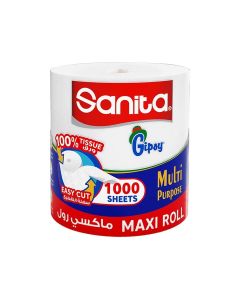 Sanita Gipsy Maxi Roll 1 Roll 1,000 Sheets