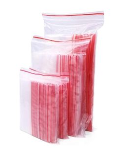 Dharj Zip lock Pouches, Zip lock Bag For Prasad Bag Storage, Freezer RE-USABLE Zipper Bags, Ziplock Bags For Fridge Storage, Zip lock bags Medium Transparent (3"X 4") (100 Ziplock Pouch)