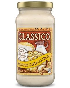 Roasted Garlic Alfredo Pasta Sauce 425g