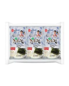 Kwang Cheon Kim Nori Gold Kim Seasoned Jaerae Traditional Seaweed- 3X4gms