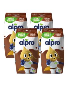 Alpro Kids Chocolate Drink 200ml Pack Of 4