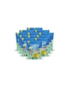 SuckerPunch Pickles in a Pouch Gluten Free Kosher Sugar Free Low Calorie Keto Vegan NonGMO Ready to Eat OntheGo 34 Oz Single Serve Pouches Classic Dill