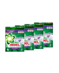 Ariel Platinum Clean Lavender Laundry Detergent Powder 2.5kg x 4