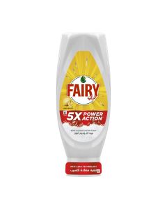 Lemon Dishwashing Liquid Soap - 5X Power Action / Anti Leak Technology