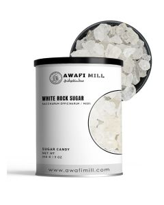 AWAFI MILL White Rock Sugar 250g - Misri - Nabat - Crystallised Sugar Candy