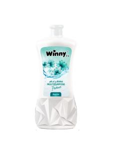 Winny Multi-Purpose Freshener 1000ml – Jasmine / Long-Lasting Floor & Surface Air Freshener for Home Cleaning