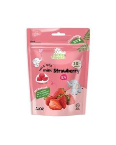 Little Fingers Freeze-Dried Mini Strawberry 15g / Healthy Baby & Toddler Snack / 10+ Months / No Added Sugar