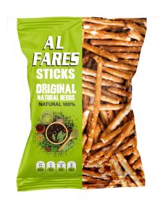 Al Fares Sticks / Original Natural Herbs / Snacks / 300g
