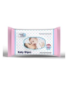 Cool & Cool Wipes Soft & Gentle 72's