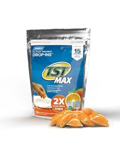 Camco TST MAX RV Toilet Treatment DropINs Control Unwanted Odors and Break Down Waste and Tissue Safe Septic Tank Treatment Orange Scent 15Pack 41189
