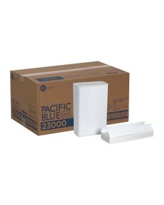 Pacific Blue Select Premium 2Ply CFold Paper Towels by GP PRO GeorgiaPacific White 23000 120 Towels Per Pack 12 Packs Per Case