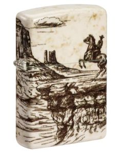 Zippo Wild West Scene Design 540 Color Pocket Lighter