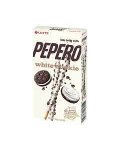 Lotte Pepero White Cookie Coated Biscuit Sticks - 32g