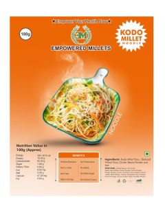 Kodo Millet Noodles with Masala (180g pack of 2)