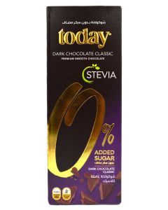 Today STEVIA No Added Sugar Dark Chocolate Classic 60g