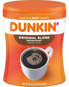 Dunkin' Donuts Original Blend Ground Coffee, Medium Roast