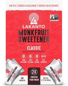Lakanto Monkfruit Sweetener Classic Packets
