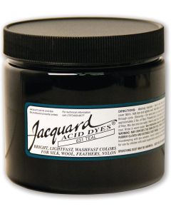 Jacquard Acid Dye 8oz Jar Teal Acid Dye for Wool Silk Alpaca Feathers Cosplay Wigs and Nylon Powder Wool Dye for Full Coverage Dyeing Vibrant Acid Silk Dye