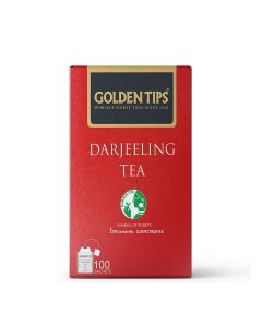Golden Tips Darjeeling Black Tea Bags, 100 Count (200g)