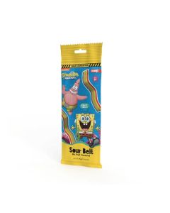 FRUIT FLAVOURED MIX SOUR BELT (SPONGEBOB) 1x12x75g