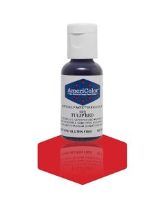 Americolor Soft Gel Paste Food Color 75Ounce Tulip Red