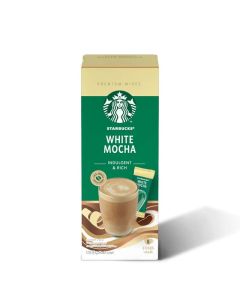 Starbucks White Mocha Premium Instant Coffee Sachets 120gms- 5 Sticks