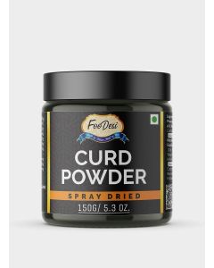 FOODESI Instant Curd Powder, 150g / Natural & Pure Dahi Powder / Ready-to-Make Curd Mix