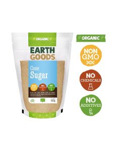 Earth Goods Organic Cane Sugar 500g