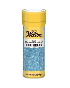 Wilton Sparkling Sugar Decorating Sprinkles 525 oz Blue
