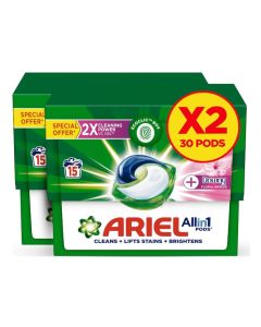 Ariel Downy Floral Breeze All-In-1 Laundry Detergent Pods 2 x 15 Pods