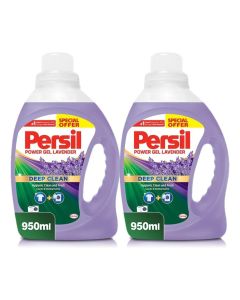 Persil Power Gel Lavender 2 x 950ml