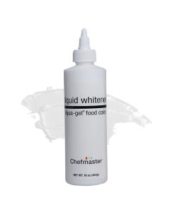 Liquid Whitener LiquaGel Food Coloring Brighter Whites Pastels ProfessionalGrade Dye Icing Frosting Candy Apples 16 oz