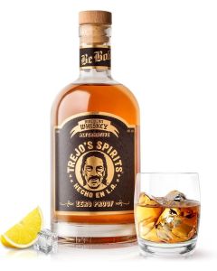 Trejo's Spirits American Whiskey Alternative - 100% Zero-Proof Non-Alcoholic Beverage with Natural Ingredients