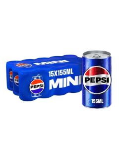 Pepsi Cola Soft Drink Cans 155ml Pack Of 15