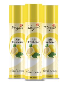 Floral Lemon Air Freshener Spray 300ML Pack of 3