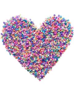 EHOPE 50G Colorful Fake Sprinkles Clay Sprinkles Fake Candy Chocolate Cake Phone Case50g Pentagram9