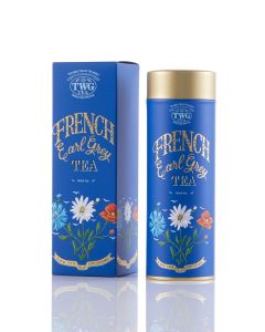 French Earl Grey / Black Tea / Bergarmot & Blue Cornflowers / Haute Couture Tin, 100g / Gift Set