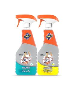 Mr Muscle Bathroom & Kitchen Cleaner Spray Twin Pack