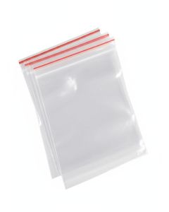 Cellroon Premium Zip lock Pouches, Zip lock Bag For Prasad Bag Storage, Freezer RE-USABLE Zipper Bags, Ziplock Bags For Fridge Storage, Zip lock bags Medium Transparent (100 Ziplock Pouch) (4x5)
