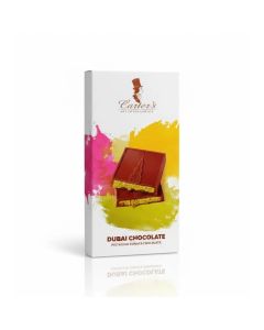 Carters Dubai Viral Kunafa And Pistachios Stuffed Milk Chocolate- 100gms
