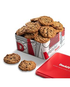 Davids Cookies 2lbs Oatmeal Raisin Fresh Baked Cookies Delectable Premium Ingredients No Added Preservatives Cookie Gift Basket