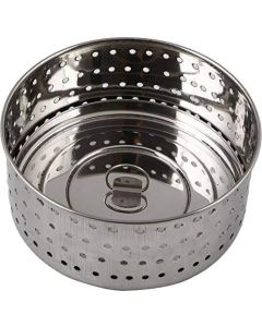 A2S Bakeware Horizon Stainless Steel Round Shape Paneer Mould Maker 400 ml