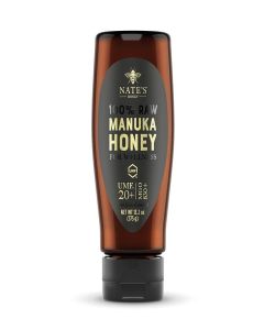 Nate's Pure Manuka Honey, Gold Edition - 13.2 oz Squeeze Bottle