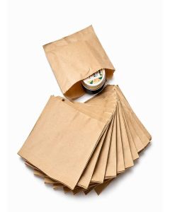 Brown Kraft Paper Medicine Cover 6×8 (L×H), 60GSM Paper Pouch for Pharmacy & Medical Stores, Paper Bags for medical usage, Cookies, Food Packing, Eco-Friendly, PACK-IN (2000)
