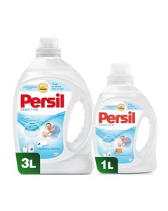 Sensitive Liquid Laundry Detergent 3L+ 1L Clear 4Liters