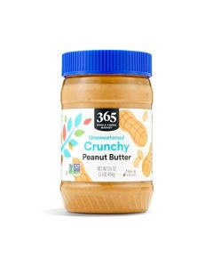 365 by Whole Foods Market Peanut Butter Crunchy Stir and Enjoy 16 Ounce