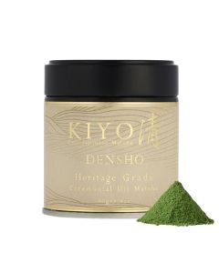 Kiyo Matcha Heritage Grade Densho Ceremonial Uji Matcha Pure Japanese First Harvest Ceremonial Grade Matcha Green Tea Powder from Uji Japan 40g141oz