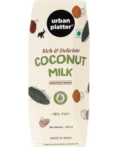 Unsweetened Coconut Milk 250ml