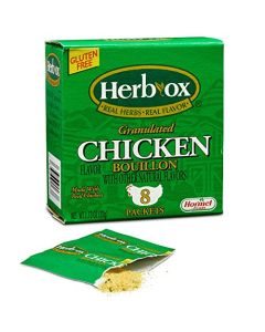HerbOx Bouillon Packets Chicken Instant Broth Seasoning 113 oz box